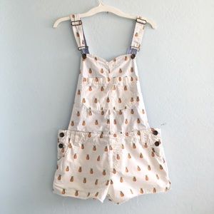 Women’s pineapple overalls